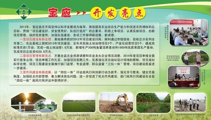 農業(yè)開發(fā)亮點